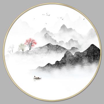 新中式山水