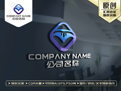 M字母LOGO