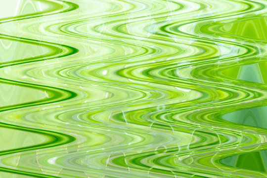 绿色水纹图案