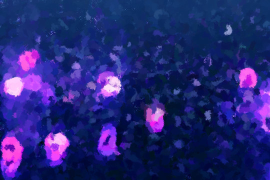 唯美燭光夜色無框畫素材