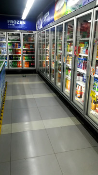 超市货架冷柜