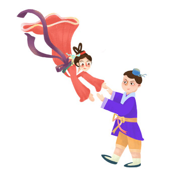 七夕女郎與織女