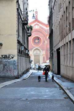 意大利米兰街景