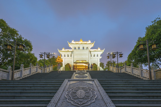 重庆鸿恩寺公园夜景