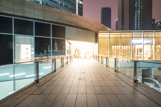 购物广场夜景