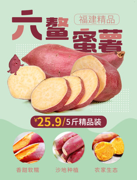 福建六鰲蜜薯
