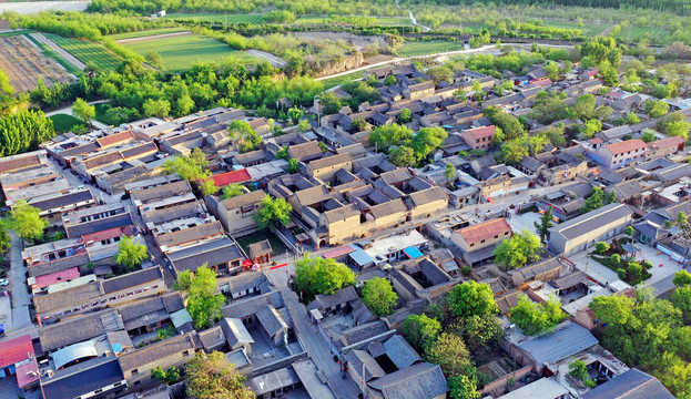 古老丁村夏景迷人