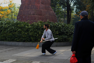 外国人学习中国武术