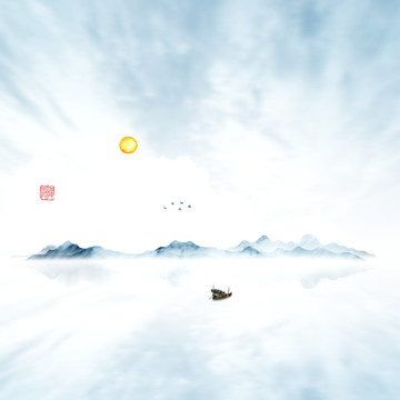 裝飾水墨畫