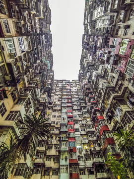 中国香港怪兽大厦楼房