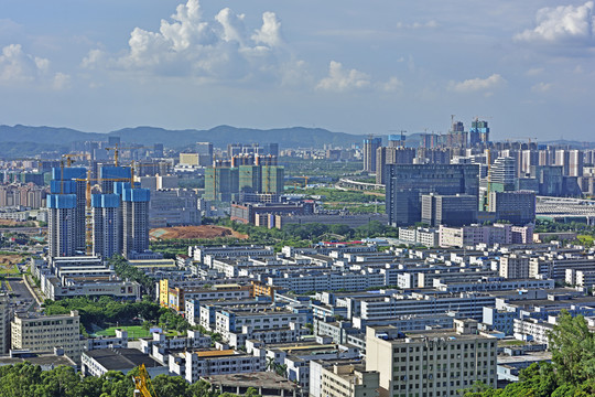 深圳光明区全景