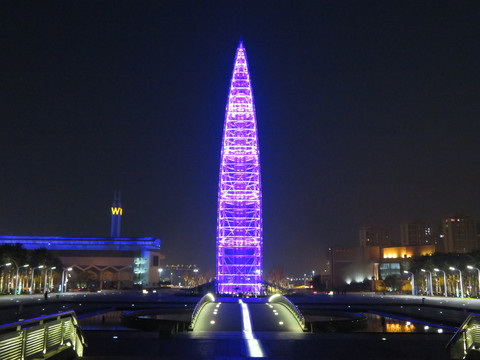 温州世纪广场夜景