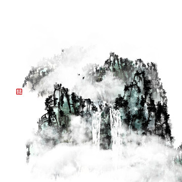 墨韻山水