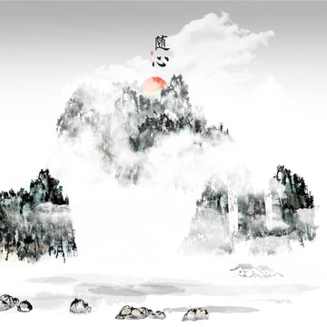 線條裝飾畫