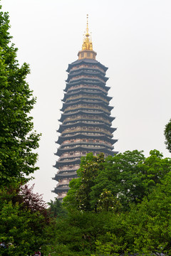 江苏常州天宁禅寺天宁宝塔