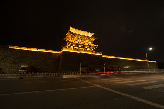 榆次老城夜色