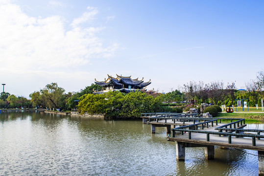 江心屿九曲桥