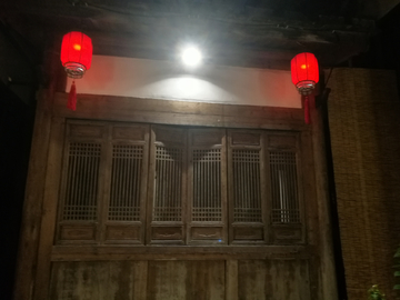 古建筑门扉