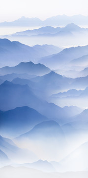 藍調朦朧山