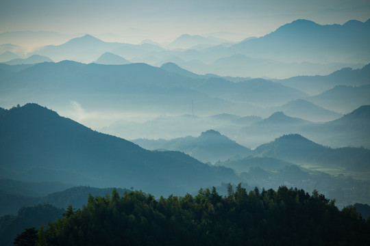 远山和乡村