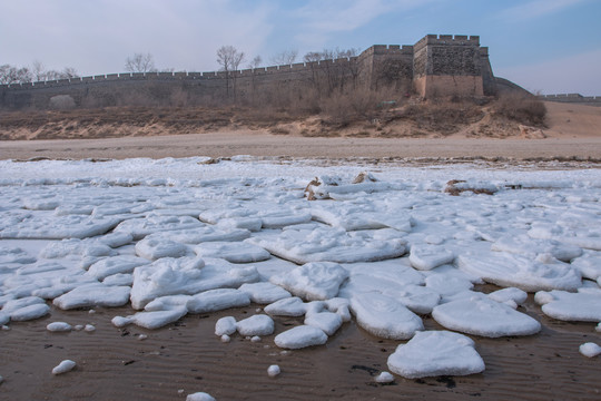 海冰长城