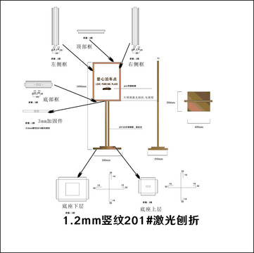 户外引导牌