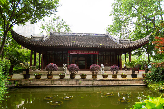 江苏常州东坡园抱月堂