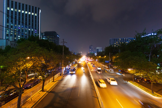 北京三里屯夜景