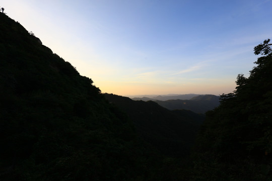 天台山风光