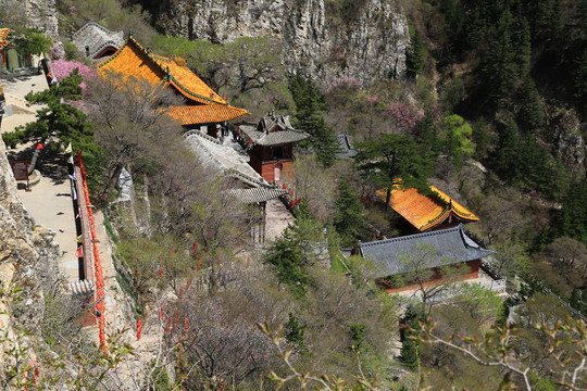 北岳恒山春色