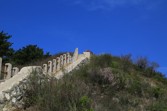 北岳恒山天峰岭