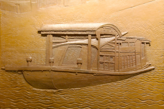 南湖红船雕塑