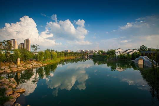 萍水湖湿地公园