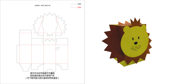 獅子盒