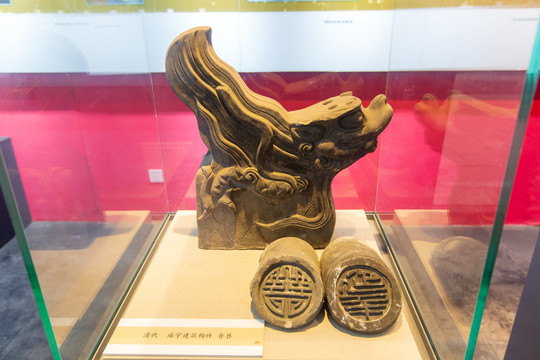 北京东岳庙历史展厅脊兽