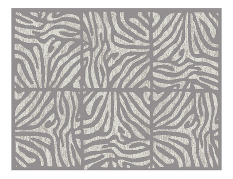 虎纹地毯图