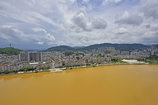 龙川县全景