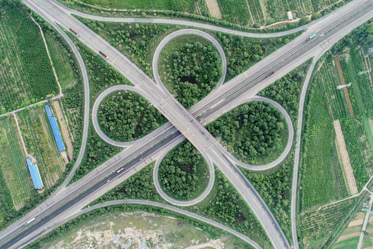 運(yùn)城互通式立交橋