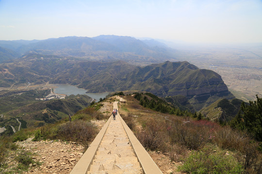 北岳恒山天峰岭