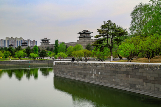 大同古城护城河