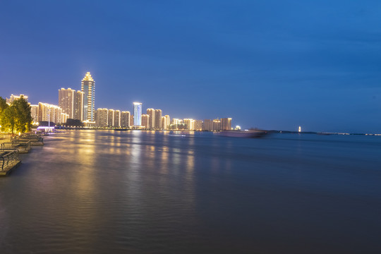 芜湖滨江公园夜景