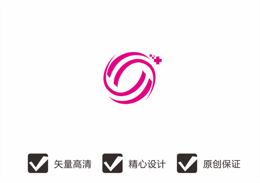 字母S醫(yī)療美容LOGO