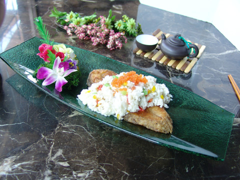 芙蓉烤鲅魚