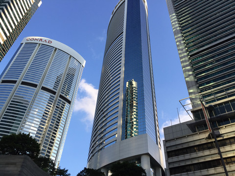 香港街景建筑