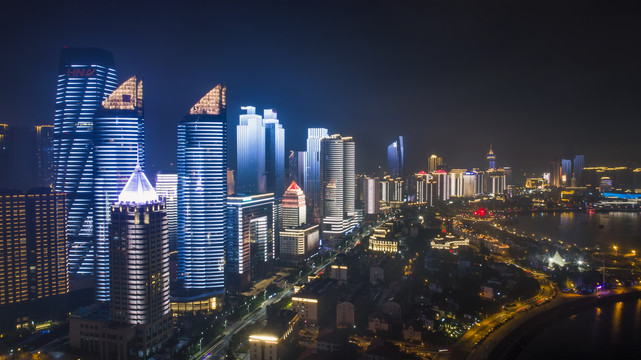 青岛城市夜景