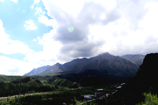 马蹄寺风景