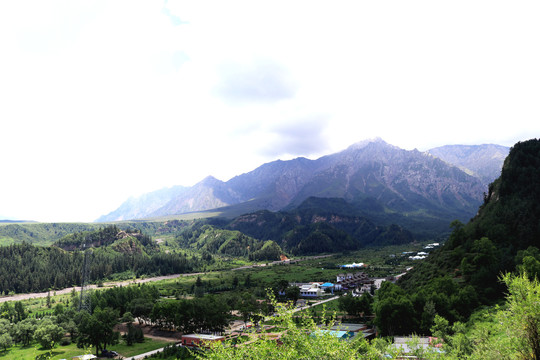 马蹄寺风景