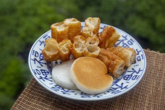 油条米饭饼