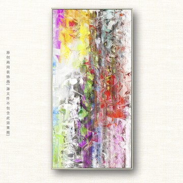 抽象油畫