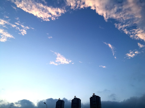 城市的天空